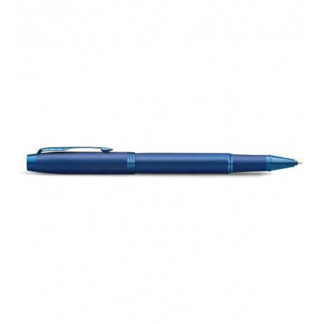 Ручка роллер Parker IM Monochrome T328 (CW2172965) Blue PVD F черн. черн. подар.кор. сменный стержень 1стерж. кругл. телескопич.корпус 1цв. - фото 4
