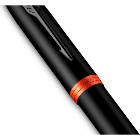 Ручка роллер Parker IM Vibrant Rings T315 (CW2172945) Flame Orange PVD F черн. черн. подар.кор. сменный стержень 1стерж. линия 0.5мм кругл. телескопич.корпус 1цв. - фото 5