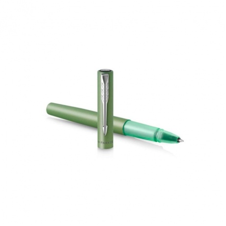 Ручка роллер Parker Vector XL (2159777) зеленый F черн. черн. подар.кор. - фото 1