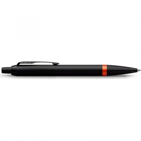 Ручка шариков. Parker IM Vibrant Rings K315 (CW2172946) Flame Orange PVD M син. черн. подар.кор. - фото 3