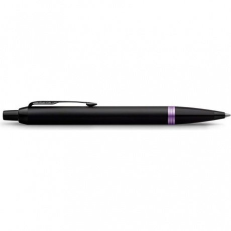 Ручка шариков. Parker IM Vibrant Rings K315 (CW2172951) Amethyst Purple PVD M син. черн. подар.кор. - фото 3