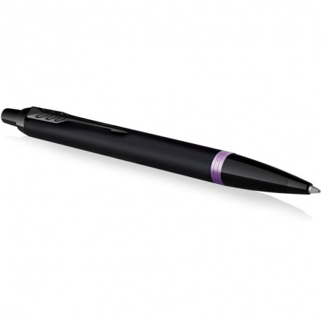 Ручка шариков. Parker IM Vibrant Rings K315 (CW2172951) Amethyst Purple PVD M син. черн. подар.кор. - фото 2