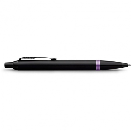 Ручка шариков. Parker IM Vibrant Rings K315 (CW2172951) Amethyst Purple PVD M син. черн. подар.кор. - фото 3