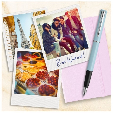 Waterman Allure - Pastel Blue, перьевая ручка, M - фото 7