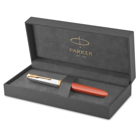 Parker 51 - Rage Red GT, перьевая ручка, M - фото 6