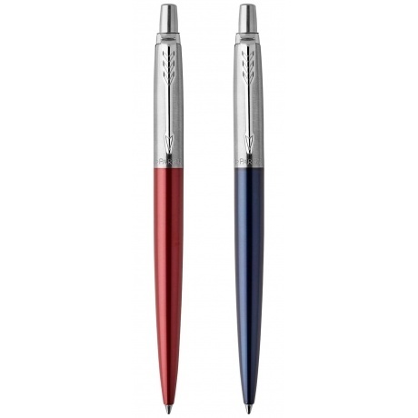 Parker набор подарочный Parker Jotter London - шар. ручка Red + гел. ручка Blue, M, блистер