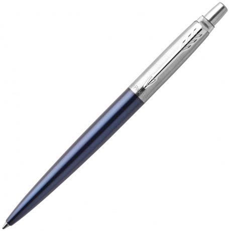 Parker набор подарочный Jotter London - шар. ручка Blue + гел. ручка Stainless Steel, M, блистер - фото 2