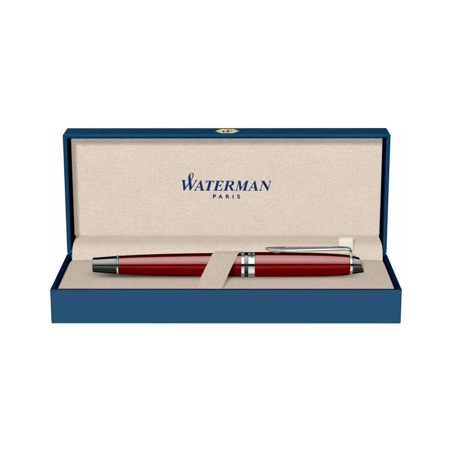 Waterman Expert - Dark Red CT, ручка-роллер, F - фото 8