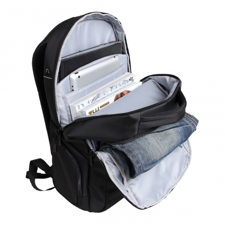 Рюкзак для школы и офиса BRAUBERG Patrol, 20 л, размер 47х30х13 см, ткань, черный, 224444 - фото 4