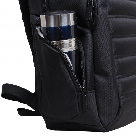 Рюкзак для школы и офиса BRAUBERG Patrol, 20 л, размер 47х30х13 см, ткань, черный, 224444 - фото 5