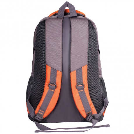 Рюкзак BRAUBERG SpeedWay 2, 25 л, размер 46х32х19 см, ткань, серо-оранжевый, 224448 - фото 6