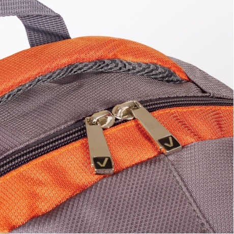 Рюкзак BRAUBERG SpeedWay 2, 25 л, размер 46х32х19 см, ткань, серо-оранжевый, 224448 - фото 9
