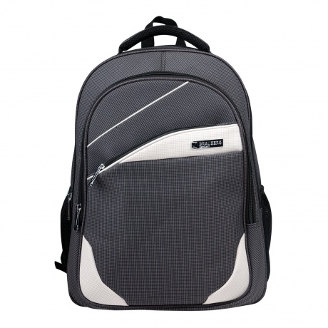 Рюкзак BRAUBERG Sprinter, 30 л, размер 46х34х21 см, ткань, серо-белый, 224453 - фото 1