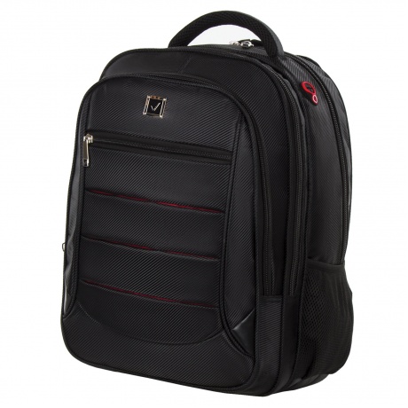 Рюкзак BRAUBERG Flagman, 35 л, размер 46х35х25 см, 35 л, ткань, черно-красный, 224454 - фото 2