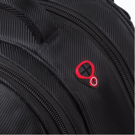 Рюкзак BRAUBERG Flagman, 35 л, размер 46х35х25 см, 35 л, ткань, черно-красный, 224454 - фото 14