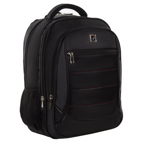 Рюкзак BRAUBERG Flagman, 35 л, размер 46х35х25 см, 35 л, ткань, черно-красный, 224454 - фото 3