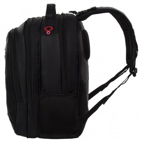 Рюкзак BRAUBERG Flagman, 35 л, размер 46х35х25 см, 35 л, ткань, черно-красный, 224454 - фото 4