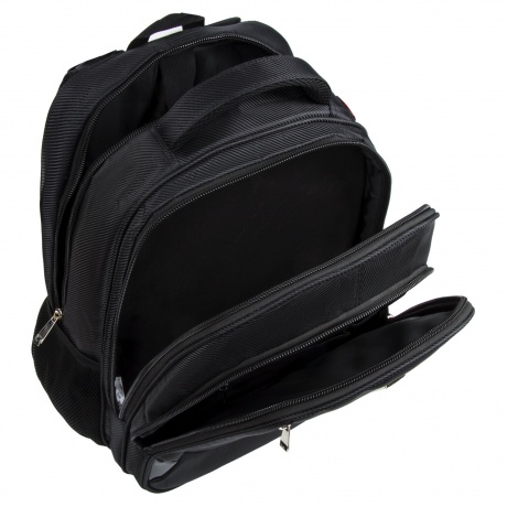 Рюкзак BRAUBERG Flagman, 35 л, размер 46х35х25 см, 35 л, ткань, черно-красный, 224454 - фото 8
