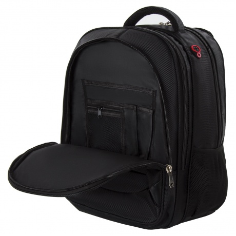 Рюкзак BRAUBERG Flagman, 35 л, размер 46х35х25 см, 35 л, ткань, черно-красный, 224454 - фото 9