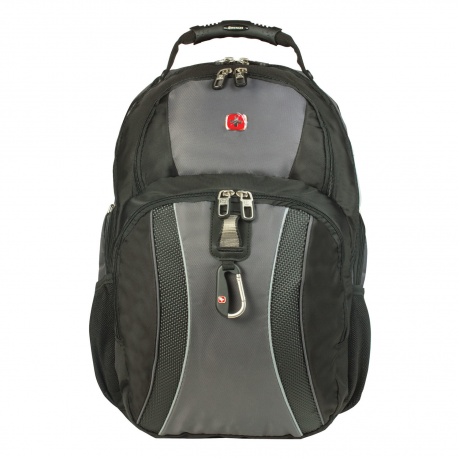 Рюкзак WENGER, универсальный, черно-серый, функция ScanSmart, 36 л, 34х23х47 см, 12704215 - фото 2
