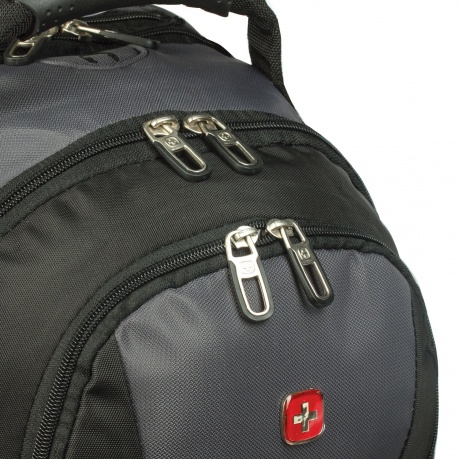 Рюкзак WENGER, универсальный, черно-серый, функция ScanSmart, 36 л, 34х23х47 см, 12704215 - фото 10