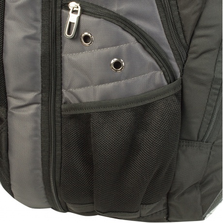 Рюкзак WENGER, универсальный, черно-серый, функция ScanSmart, 36 л, 34х23х47 см, 12704215 - фото 11