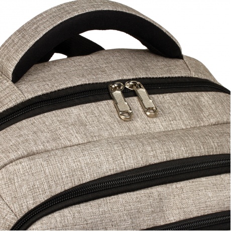 Рюкзак BRAUBERG универсальный с отделением для ноутбука, серый, Омега, 32 литра, 49х35х18 см, 226344 - фото 8