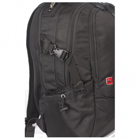 Рюкзак B-PACK S-02 (БИ-ПАК) универсальный, с отделением для ноутбука, усиленная ручка, черный, 47х31х16 см, 226948 - фото 18