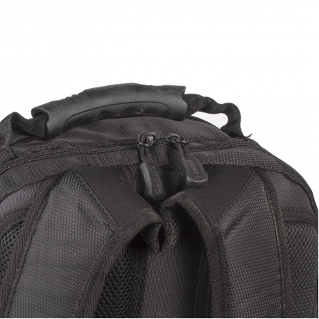 Рюкзак B-PACK S-03 (БИ-ПАК) универсальный, с отделением для ноутбука, увеличенный объем, черный, 46х32х26 см, 226949 - фото 18
