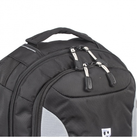 Рюкзак B-PACK S-04 (БИ-ПАК) универсальный, с отделением для ноутбука, влагостойкий, черный, 45х29х16 см, 226950 - фото 16