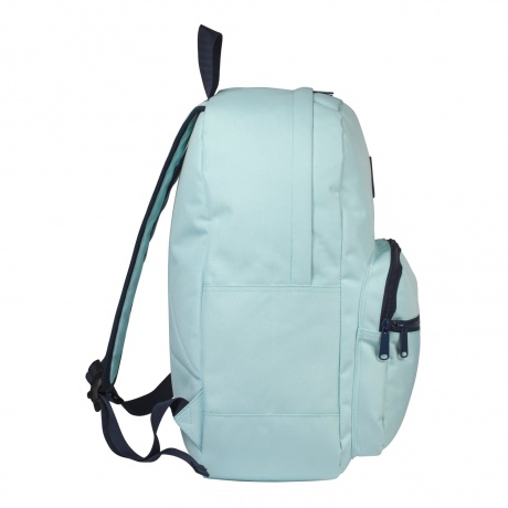 Рюкзак BRAUBERG молодежный, с отделением для ноутбука, Урбан, голубой меланж, 42х30х15 см, 227087 - фото 4