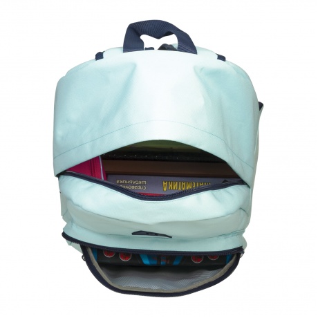 Рюкзак BRAUBERG молодежный, с отделением для ноутбука, Урбан, голубой меланж, 42х30х15 см, 227087 - фото 7