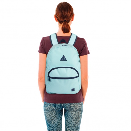 Рюкзак BRAUBERG молодежный, с отделением для ноутбука, Урбан, голубой меланж, 42х30х15 см, 227087 - фото 10
