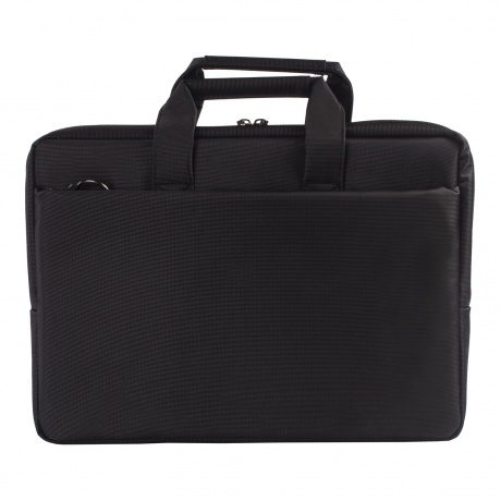 Сумка деловая RIVACASE, 39х29х7 см, отделение для планшета и ноутбука 15,6, ткань, черная, 8231 Black - фото 3