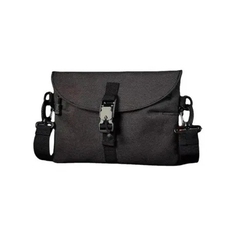 Сумка парусиновая с магнитной пряжкой TanjieZhe Black YG-007