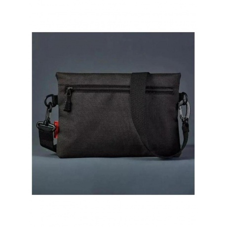 Сумка парусиновая с магнитной пряжкой TanjieZhe Black YG-007 - фото 7