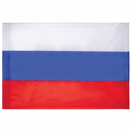 550177, Флаг России 90х135 см, без герба, BRAUBERG, 550177, RU01 - фото 1