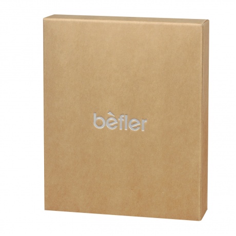 Бумажник водителя BEFLER Бабочка, натуральная кожа, тиснение-принт, 6 пластиковых карманов, черный, BV.35.-11 - фото 3