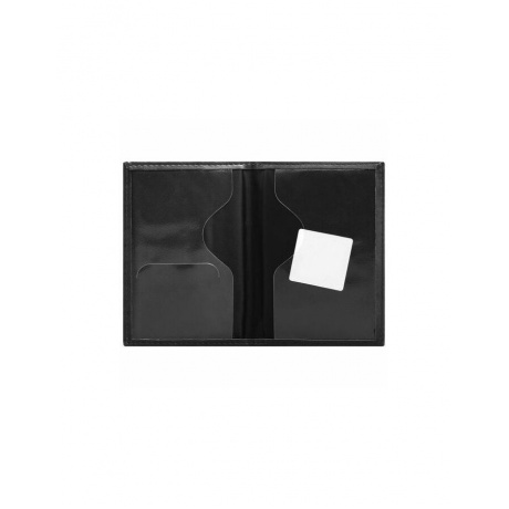 Обложка для паспорта STAFF, экокожа, мягкая изолоновая вставка, PASSPORT, черная - фото 2