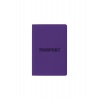 Обложка для паспорта STAFF, мягкий полиуретан, "ПАСПОРТ", фиолет...