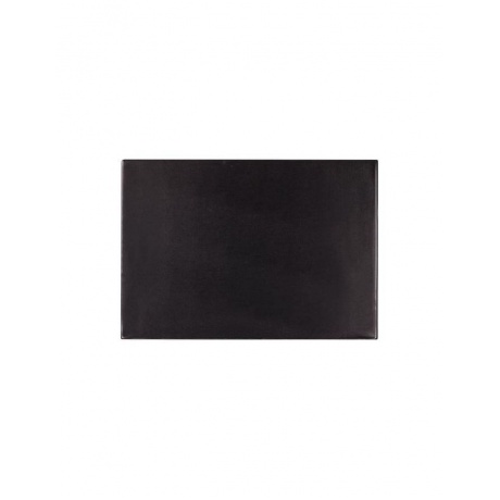 Коврик-подкладка настольный для письма (590х380 мм), с прозрачным карманом, черный, BRAUBERG, 236774 - фото 1