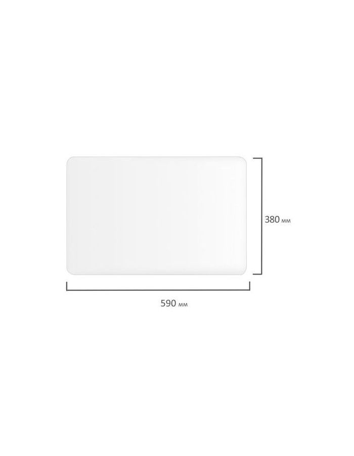 Коврик-подкладка настольный для письма 38х59см, STAFF, прозрачный - фото 6