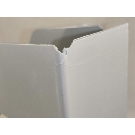 Лоток вертикальный для бумаг СТАММ Актив (253х70х250 мм), серый, ЛТ510 уцененный - фото 3