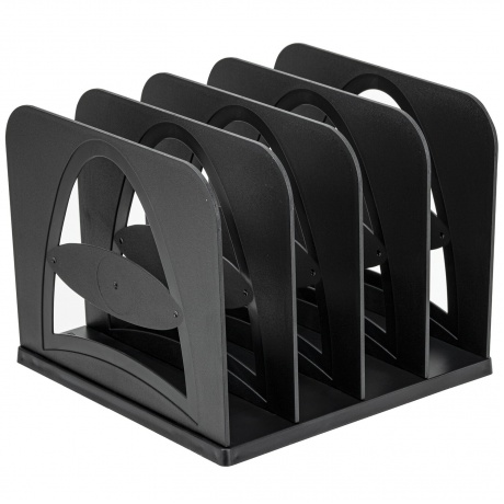 238113, Лоток-сортер для бумаг BRAUBERG STYLE, 4 отделения, 210х...