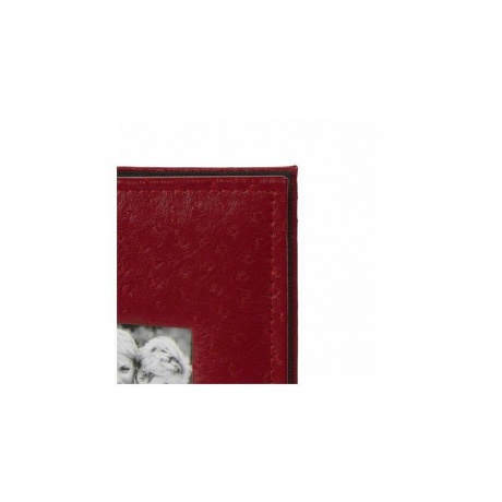 Фотоальбом BRAUBERG на 20 магнитных листов, 23х28 см, обложка под кожу страуса, на кольцах, бордовый, 390692 - фото 6