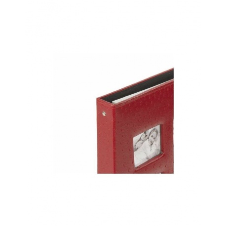 Фотоальбом BRAUBERG на 20 магнитных листов, 23х28 см, обложка под кожу страуса, на кольцах, бордовый, 390692 - фото 7