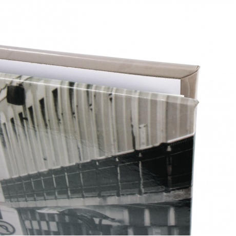 Фотоальбом BRAUBERG 20 магнитных листов, 23х28 см, Трамвай, светло-коричневый, 391125 - фото 4