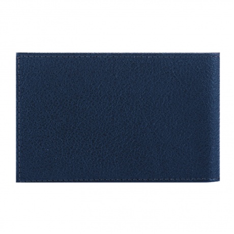 Визитница карманная FABULA Largo на 40 визиток, натуральная кожа, синяя, V.1.LG - фото 3
