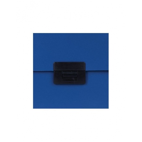 Портфель пластиковый STAFF А4 (330х235х36 мм), 7 отделений, индексные ярлыки, синий, 229242 - фото 5