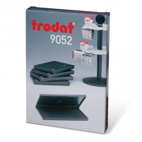 Штемпельная подушка TRODAT, 110х70 мм, неокрашенная, для красок на водной основе, 9052 - фото 3